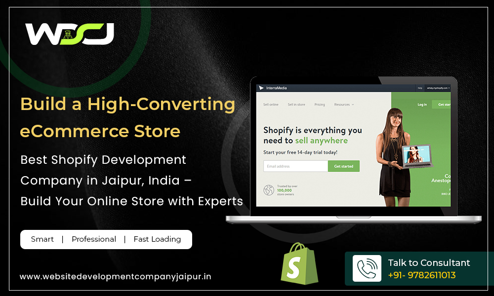 Best Professional Shopify Development Company in Jaipur, India